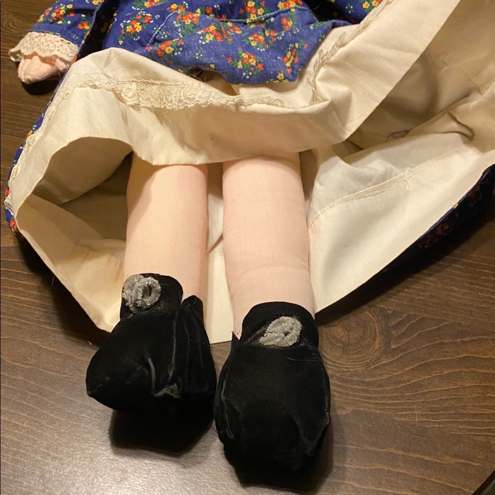 RAG DOLL HANDMADE VINTAGE - Picture 3 of 7